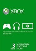 Xbox live gold 3 meses